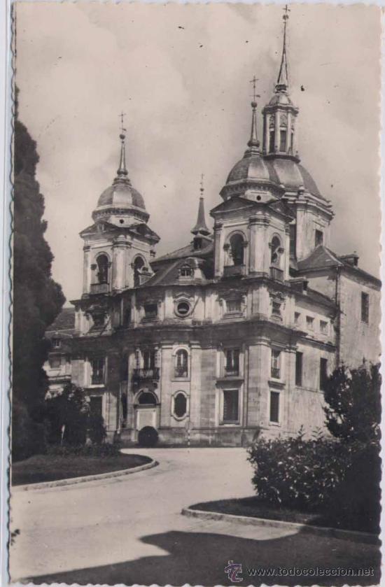 Postales: LA GRANJA(SEGOVIA).-LA COLEGIATA