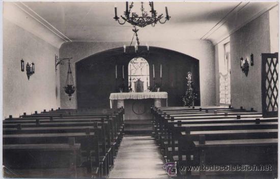 Postales: EL ESPINAR(SEGOVIA).-RESIDENCIA BETANIA.-CAPILLA