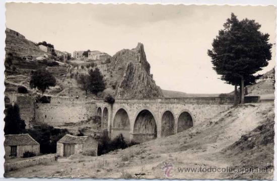 Postales: SEPULVEDA(SEGOVIA).-PUENTE GRANDE
