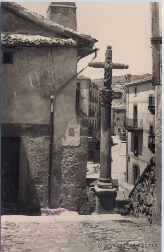 Postales: SEPULVEDA(SEGOVIA).-CRUZ DE SAN BARTOLOM&Eacute;