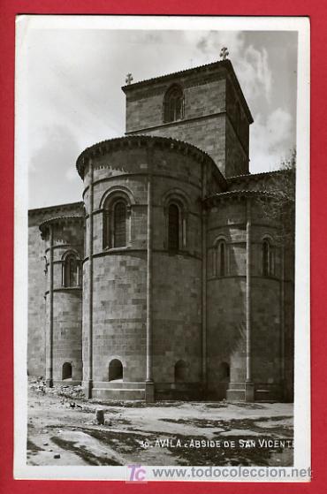 Postales: AVILA, ABSIDE DE SAN VICENTE,   P37134