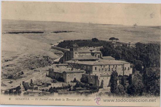 Postales: SEGOVIA.- EL PARRAL VISTO DESDE LA TERRAZA DEL ALC&Aacute;ZAR