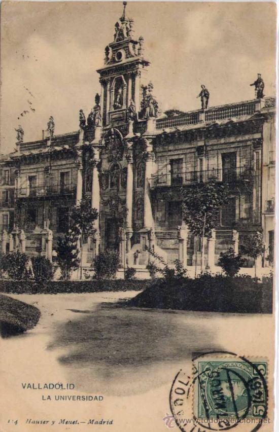 Postales: VALLADOLID.-LA UNIVERSIDAD