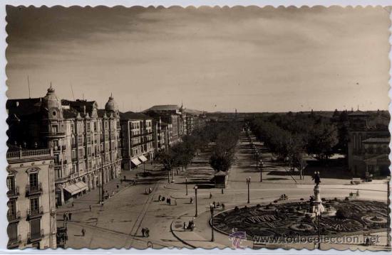 Postales: VALLADOLID.-VISTA PANOR&Aacute;MICA DE LA AVENIDA DEL GENERAL&Iacute;SIMO