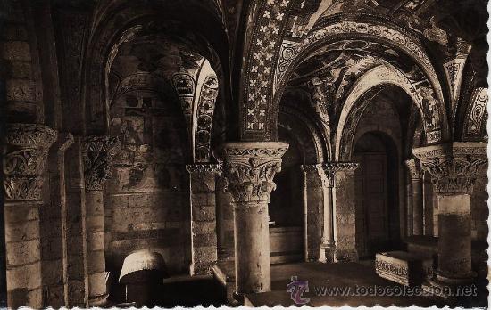 Postales: leon - basilica de san isidoro - panteon - ed. garrabella - a&ntilde;os 40 - sin circular