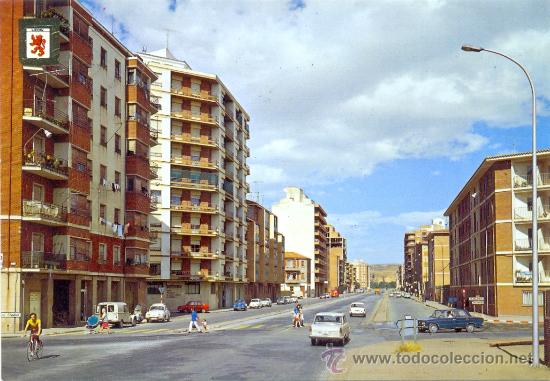 Postales: TARJETA POSTAL AVENIDA DE CIRCUNVALACION  LEON