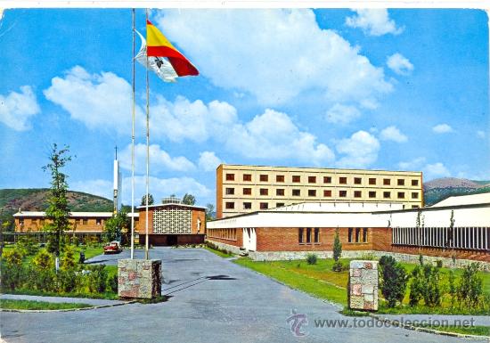 Postales: TARJETA POSTAL DE LA ROBLA ESCUELA F.P. I. MINERA HULLERA VASCO-LEONESA  LEON MINERIA