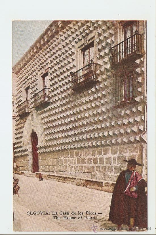 Postales: Segovia - La Casa de los Picos