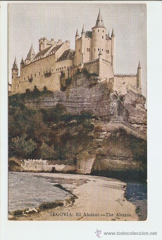Postales: Segovia - El Alc&aacute;zar