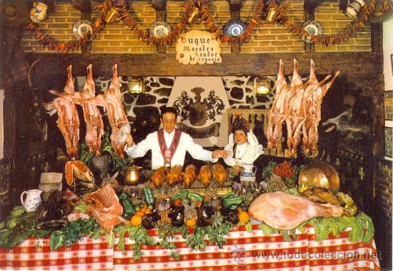 Postales: TARJETA POSTAL RESTAURANTE MESON DUQUE MAESTRO ASADOR DE SEGOVIA
