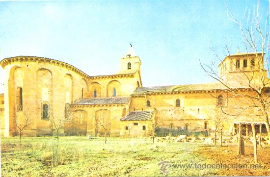 Postales: TARJETA POSTAL DEL MONASTERIO CISTERCIENSE DE SANTA MARIA DE HUERTA ABSIDE DE LA IGLESIA SORIA