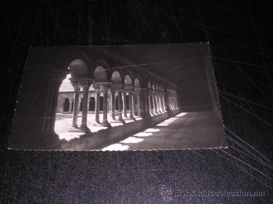 Postales: 34.-SORIA CLAUSTRO DE LA COLEGIATA DE S. PEDRO,EDC.GARCIA GARRABELLA,CIRCULADA 1957-14X9 CM.