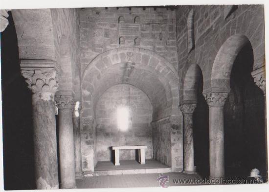 Postales: Venta de Ba&ntilde;os iglesia visigotica de S Juan de Ba&ntilde;os-interior,ediciones Sicilia