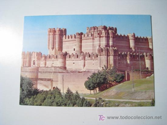Postales: POSTAL SEGOVIA: CASTILLO DE COCA (PERLA) - Foto 1