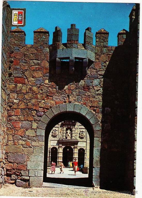 Postales: avila.- n&ordm; 5 - murallas y convento de santa teresa.- ed. dominguez.- a&ntilde;o 1963 - s/c