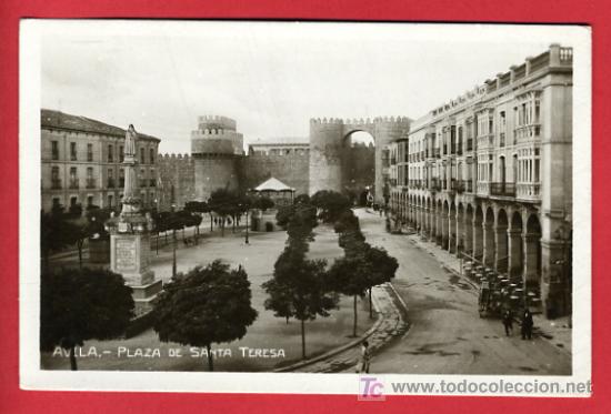 Postales: AVILA , PLAZA DE SANTA TERESA , P42.230