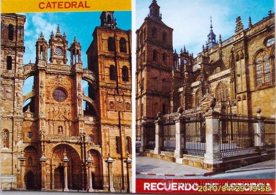 Postales: ASTORGA Catedral - Foto 1