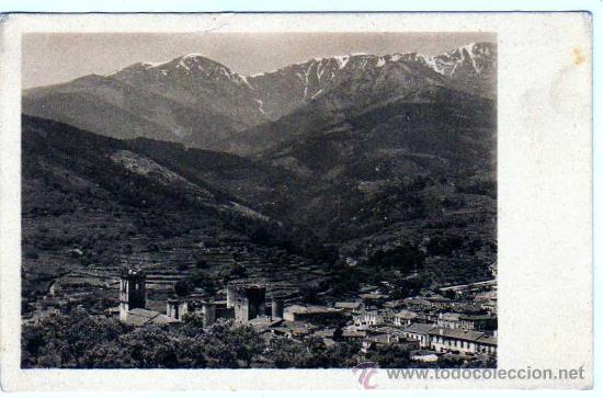 Postales: Avila. Colecci&oacute;n Arenas Gredos. n&ordm; 2.  Panorma de Arenas de San Pedro y la Sierra de Gredos.