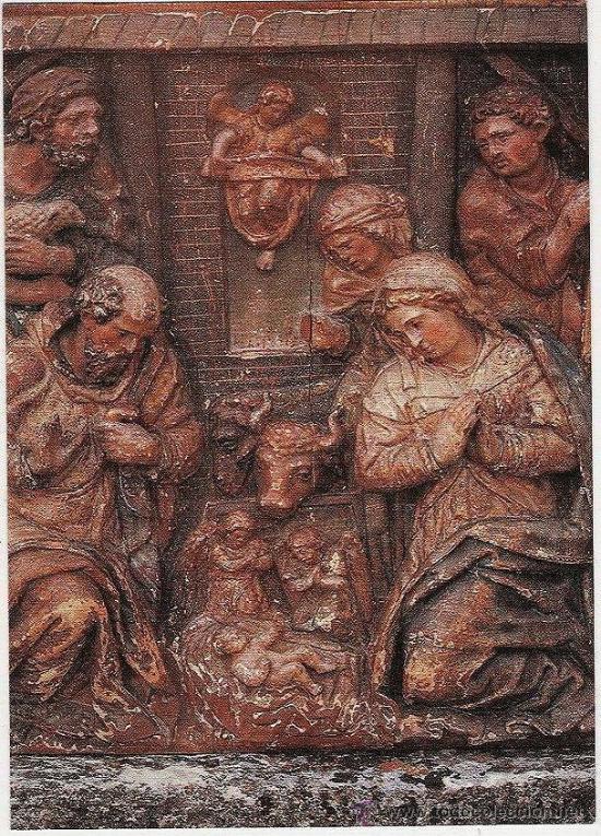 Postales: tenzuela.- segovia.- retablo plateresco.- adoracion pastores.- ed. sainz.- a&ntilde;o a&ntilde;o 1987 - nueva