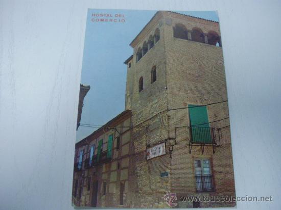 Postales: HOSTAL DEL COMERCIO - AREVALO - AVILA - POSTAL PUBLICITARIA