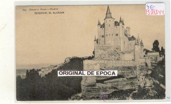 Postales: (PS-18144)POSTAL DE SEGOVIA-EL ALCAZAR