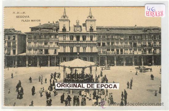 Postales: (PS-18138)POSTAL DE SEGOVIA-PLAZA MAYOR