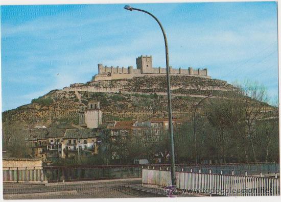 Postales: Castillo de Pe&ntilde;afiel el Barato,fotografia A Campa&ntilde;a postales Kolorham