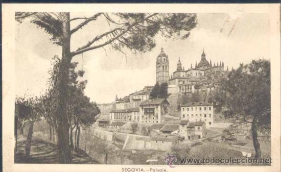 Postales: SEGOVIA.- PAISAJE