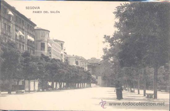Postales: SEGOVIA.- PASEO DEL SAL&Oacute;N - Foto 1
