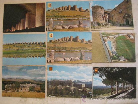 Postales: AVILA Y PROVINCIA - 14 POSTALES A&Ntilde;OS 60-70