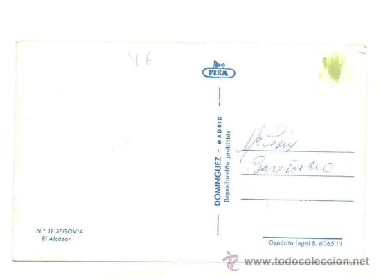 Postales: Segovia .. El Alc&aacute;zar - Foto 2