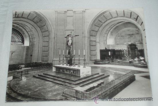 Postales: sta. cruz del valle de los caidos criptica-altar mayor y coro n&ordm;27