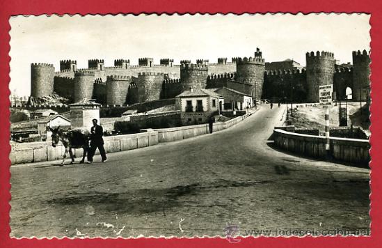Postales: avila, puente adaja,     P42670