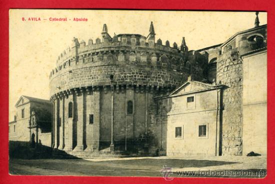 Postales: avila, catedral, abside,     P42672