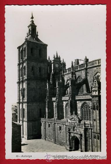 Postales: astorga, leon, la catedral,   P42757 - Foto 1
