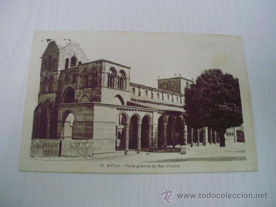Postales: AVILA - VISTA GENERAL DE SAN VICENTE