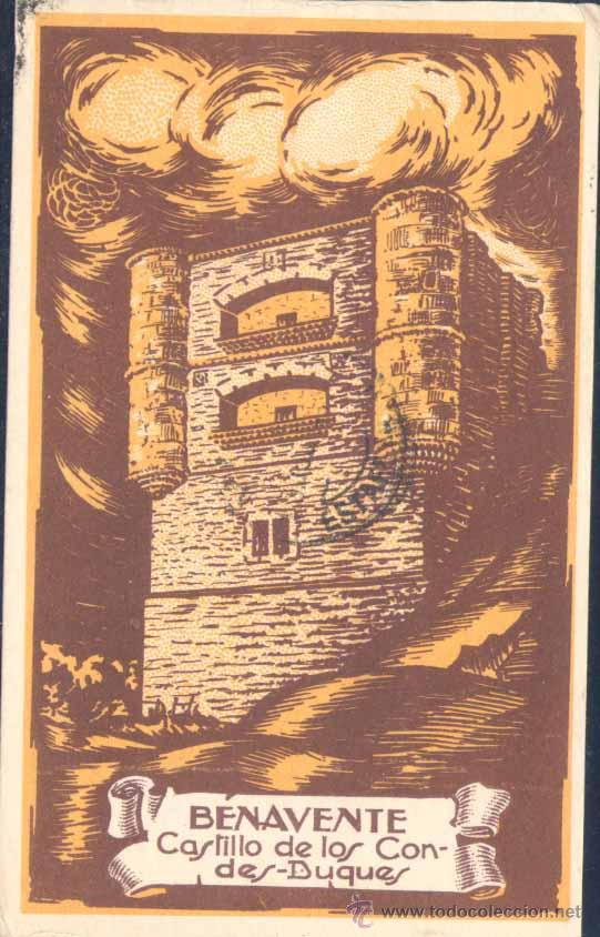 Postales: BENAVENTE (ZAMORA).-CASTILLO DE LOS CONDES DUQUES - Foto 1