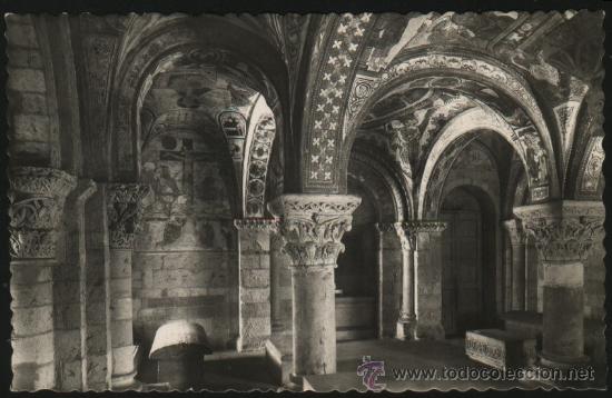 Postales: L-0098- LEON. BASILICA DE SAN ISIDORO. PANTE&Oacute;N DE LOS REYES.