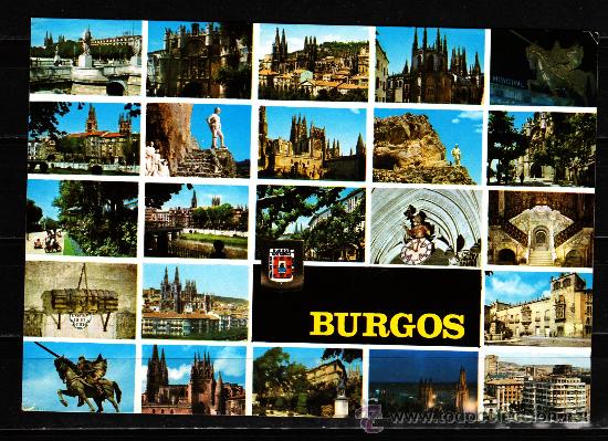 Postales: BURGOS. DIVERSOS ASPECTOS - Foto 1