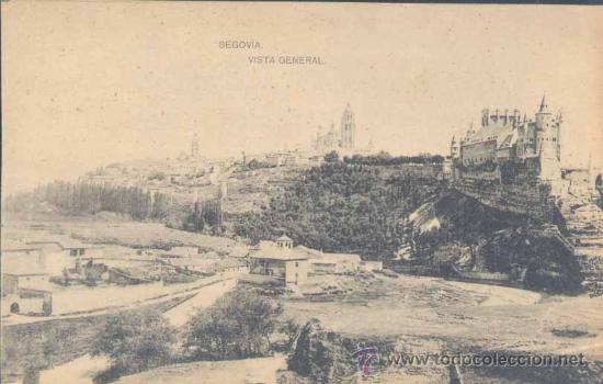 Postales: SEGOVIA.- VISTA GENERAL