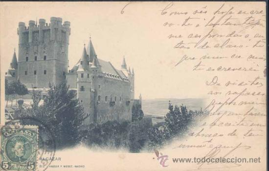 Postales: SEGOVIA.- EL ALC&Aacute;ZAR - Foto 1