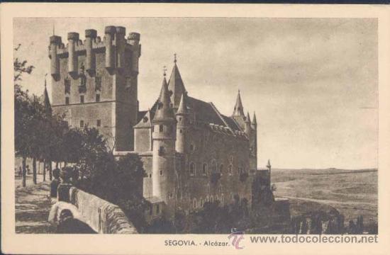 Postales: SEGOVIA.- ALC&Aacute;ZAR
