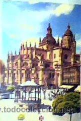 Postales: CATEDRAL Y PLAZA DEL GENERAL FRANCO(SEGOVIA);N&ordm; 508;EDITA GARC&Iacute;A GARRABELLA.SIN CIRCULAR