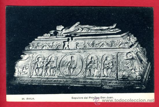 Postales: avila, sepulcro del principe don juan,    p44690