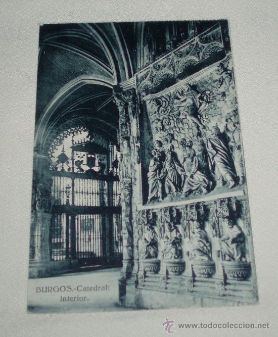 Postales: burgos  catedral . interior - Foto 1