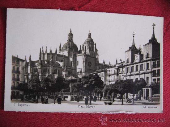 Postales: SEGOVIA - PLAZA MAYOR - Foto 1