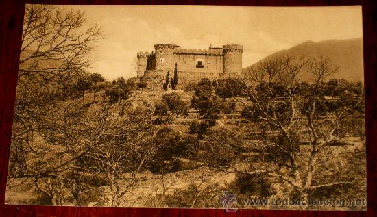 Postales: ANTIGUA POSTAL DE SIERRA DE GREDOS - AVILA - CASTILLO DE MOMBELTRAN - FOT. WUNDERLICH - NUM. 3843 -