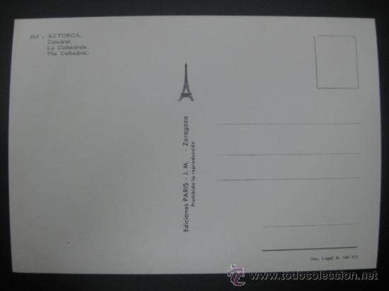 Postales: ASTORGA, LEON - REF.: R-8-16 - Foto 2