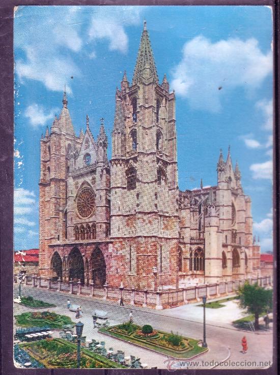 Postales: LEON - LA CATEDRAL - EDICIONES ARRIBAS - 2005