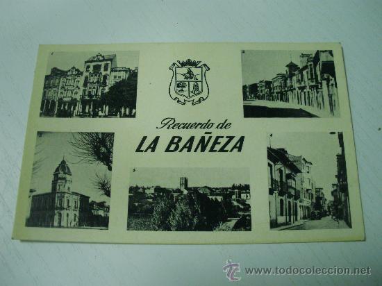 Postales: RECUERDO DE LA BA&Ntilde;EZA - LEON - DIVERSAS VISTAS